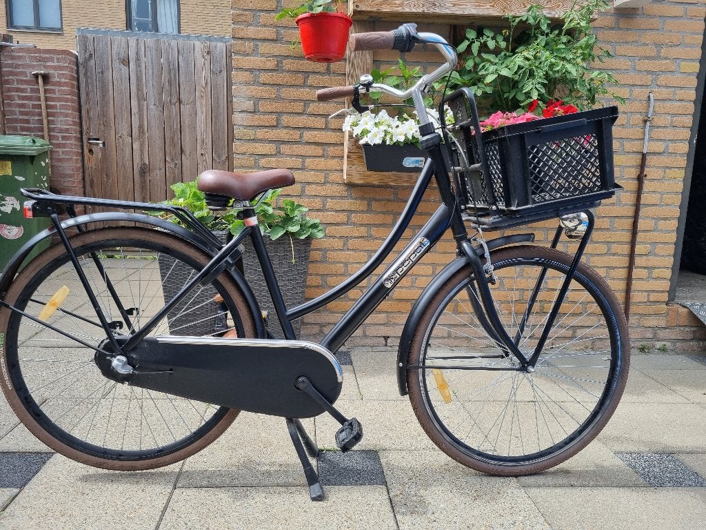Popal dames/meisjes fiets framemaat 50, Terugtraprem, Gebruikt, 47 tot 50 cm, Versnellingen
