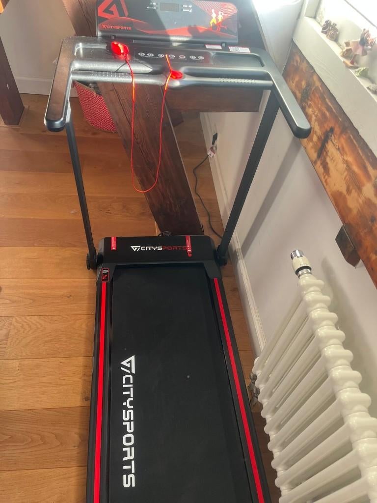 Loopband 12km/u, Ophalen, Zo goed als nieuw, Kunststof, Loopband