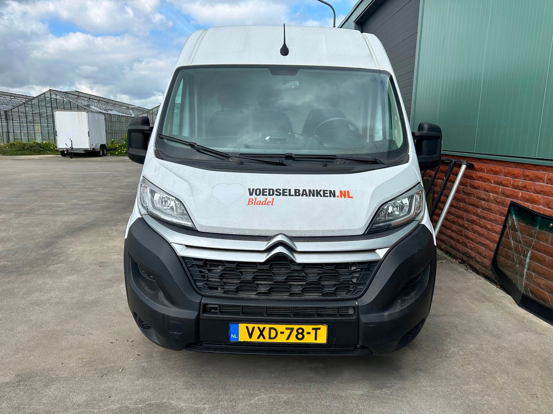 Citroen Ë-Jumper 435 L3H2 Club 70 kWh|nap|marge|lees tekst, Auto's, Dealer onderhouden, Zwart, Citroën, Origineel Nederlands