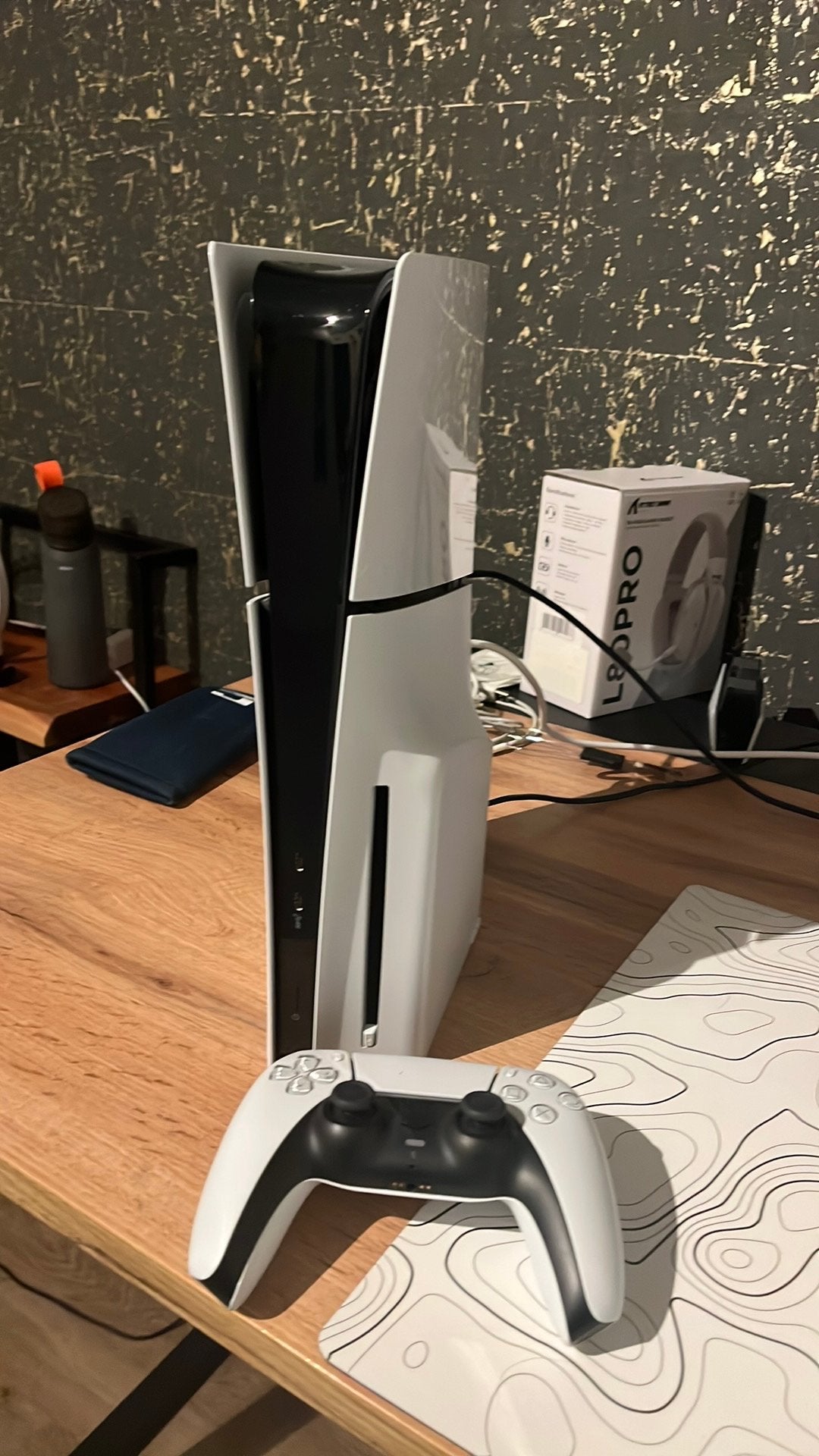 Playstation 5 slim + witte controller + spellen + oplader, Spelcomputers en Games, Ophalen, Gebruikt, Playstation 5