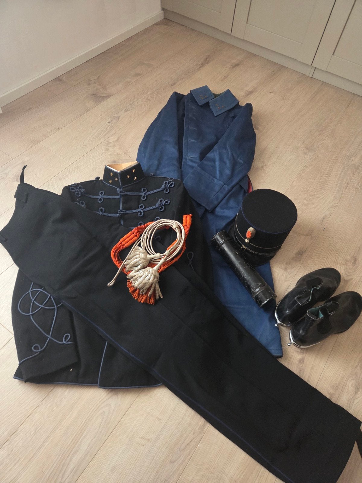 Complete Cavalerie Uniform Huzaren (voor 1940), Verzamelen, Ophalen of Verzenden, Landmacht, Nederland, Kleding of Schoenen