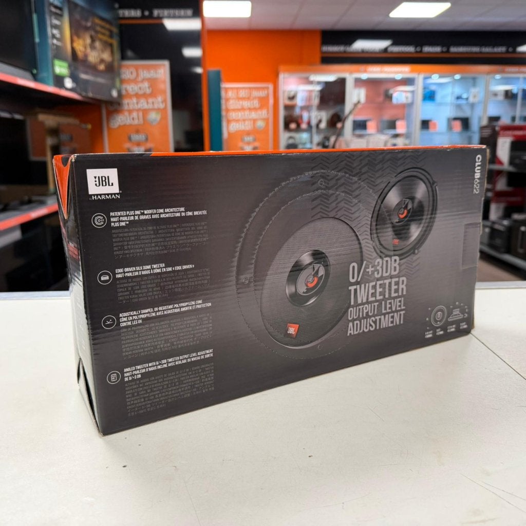 JBL Club 622 Inbouw Speaker | Nieuw, Auto diversen, Autospeakers, JBL, Zo goed als nieuw, Support@jbl.com, 400 Atlantic Street
Stamford, CT 06901
USA