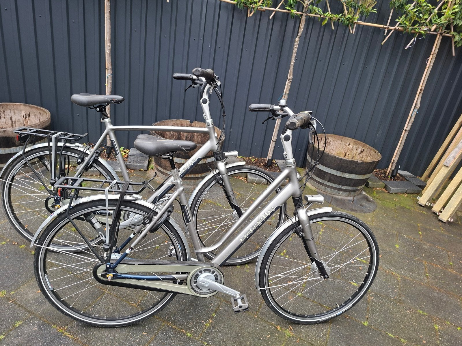 2 Gazelle Ultimate C2 lichtgewicht aluminium fietsen, Ophalen of Verzenden, Zo goed als nieuw, Gazelle