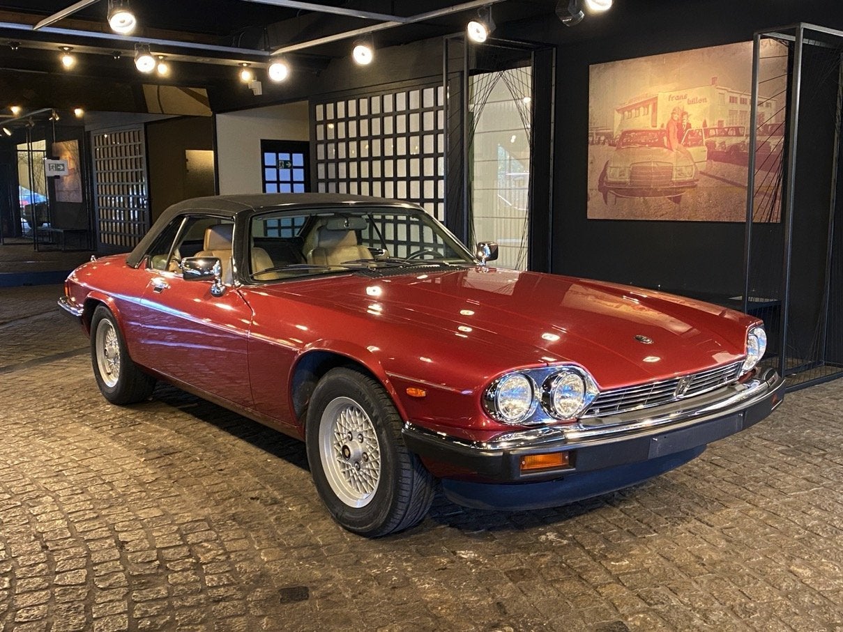 Jaguar XJ-S V12 Cabrio (bj 1989, automaat), Auto's, Oldtimers, Automaat, Cabriolet, Bedrijf, 5300 cc