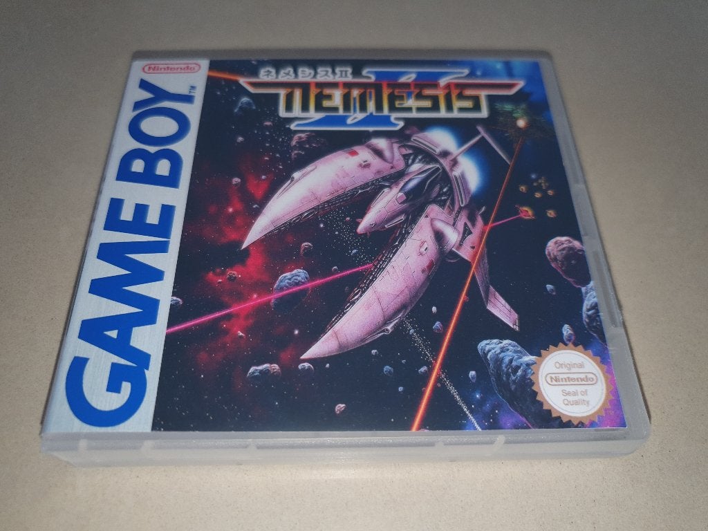 Nemesis II Game Boy GB Game Case, Spelcomputers en Games, Games | Nintendo Game Boy, Avontuur en Actie, Verzenden, 1 speler, Zo goed als nieuw