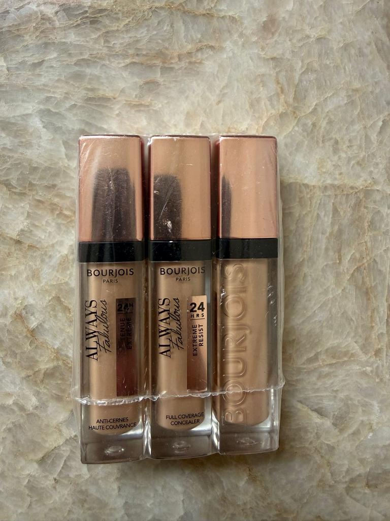 Bourjois Always Fabulous Concealer - 3 stuks, Gehele gezicht, Nieuw, Ophalen of Verzenden, Make-up