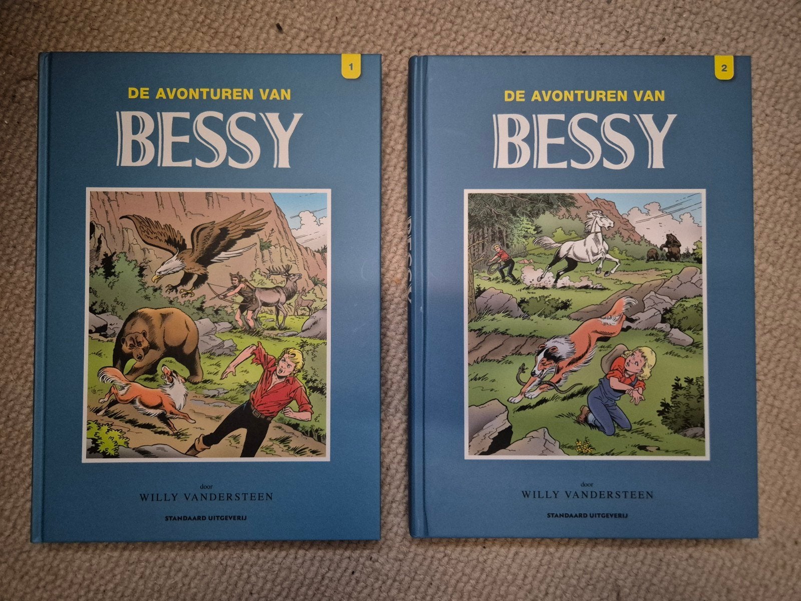 Bessy Integraal deel 1 & 2 - Willy Vandersteen, Boeken, Willy Vandersteen, Nieuw, Ophalen of Verzenden, Meerdere stripboeken