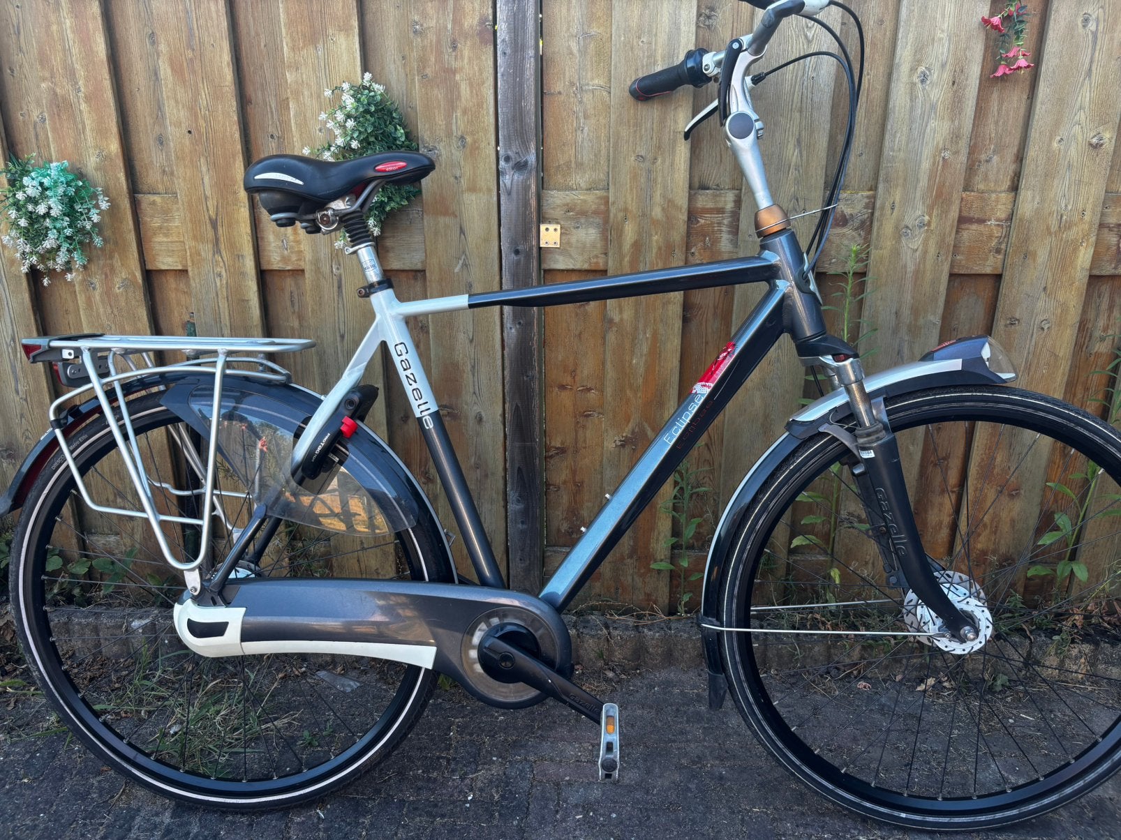 Gazelle Eclipse Herenfiets - 57CM, 8 speed nette fiets, Gebruikt, Versnellingen, Ophalen of Verzenden, 57 tot 61 cm