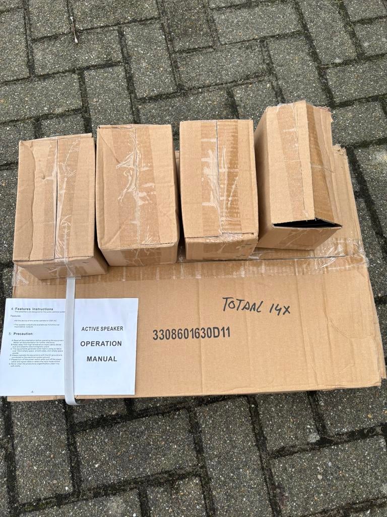 14 x inbouw versterker 25 W, Ophalen of Verzenden, Nieuw, Minder dan 60 watt, Overige merken