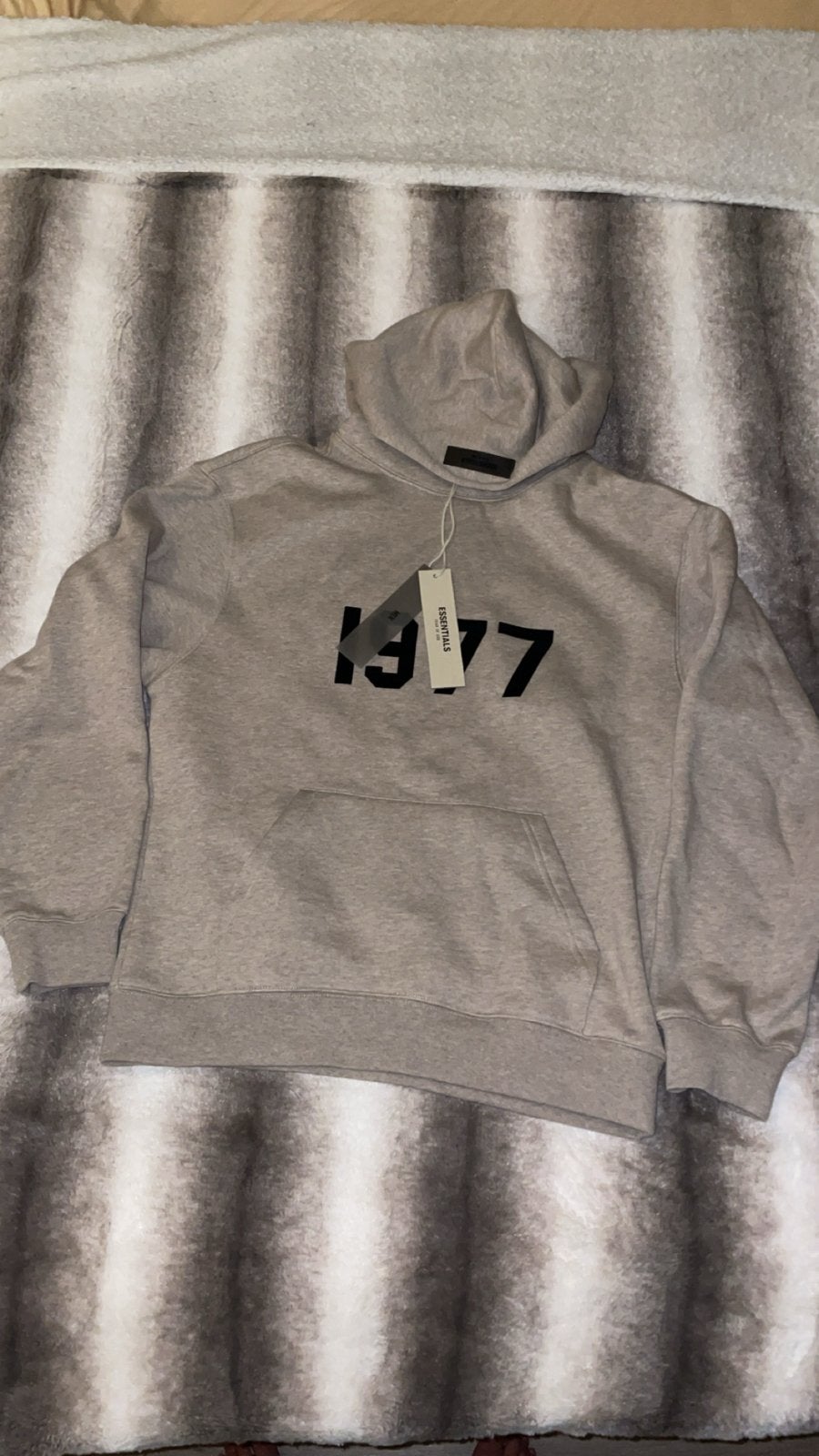 Essentials Fear of God 1977 Hoodie - Nieuw met labels, Ophalen, Nieuw, Overige maten, Grijs