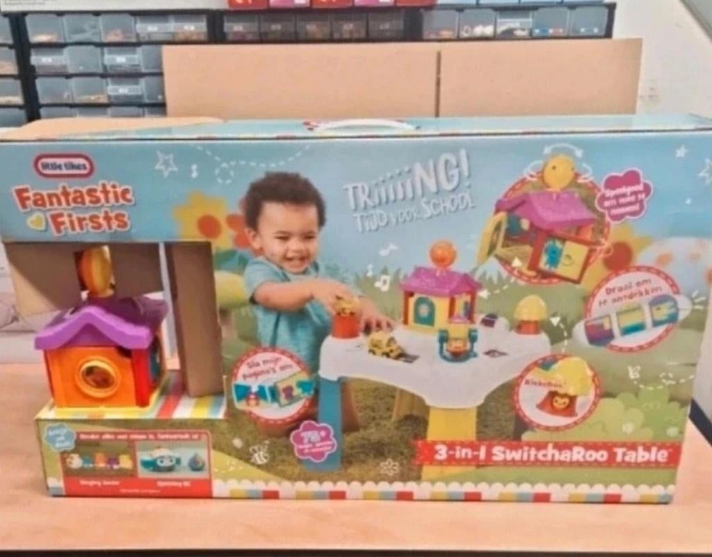 Little tikes 3 in 1 Switcharoo Table, Verzenden, Nieuw, Babygym