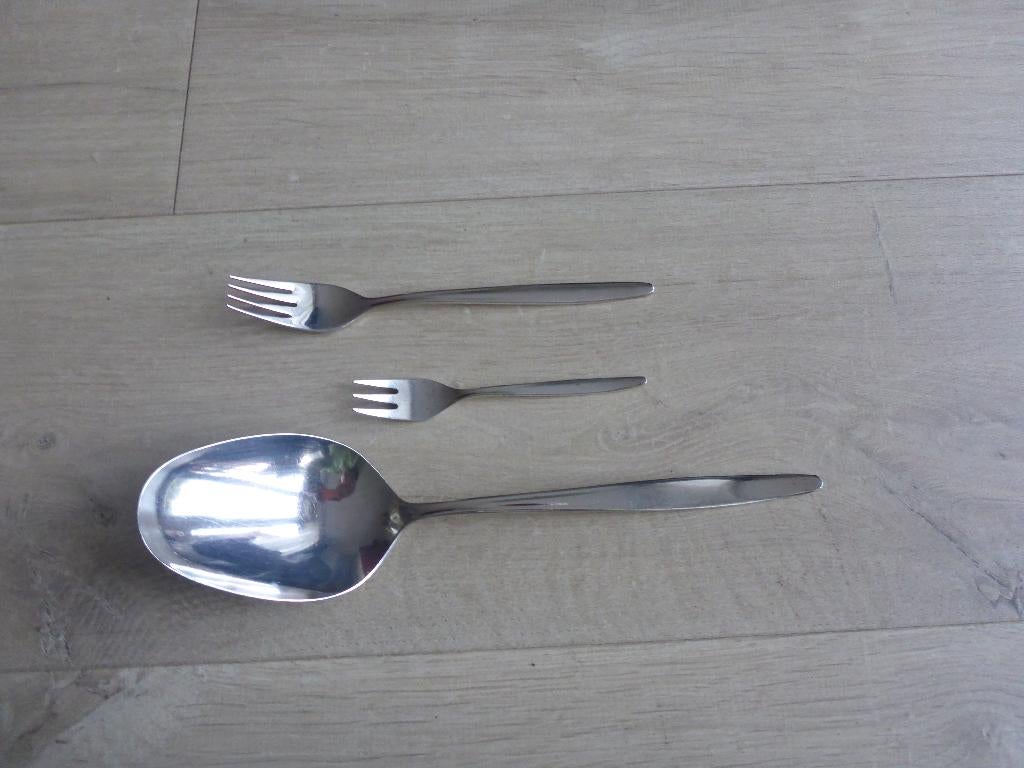 Bestekdelen gero zilvium 100 model 232 elegance., Ophalen of Verzenden, Zo goed als nieuw, Zilver, Los bestek