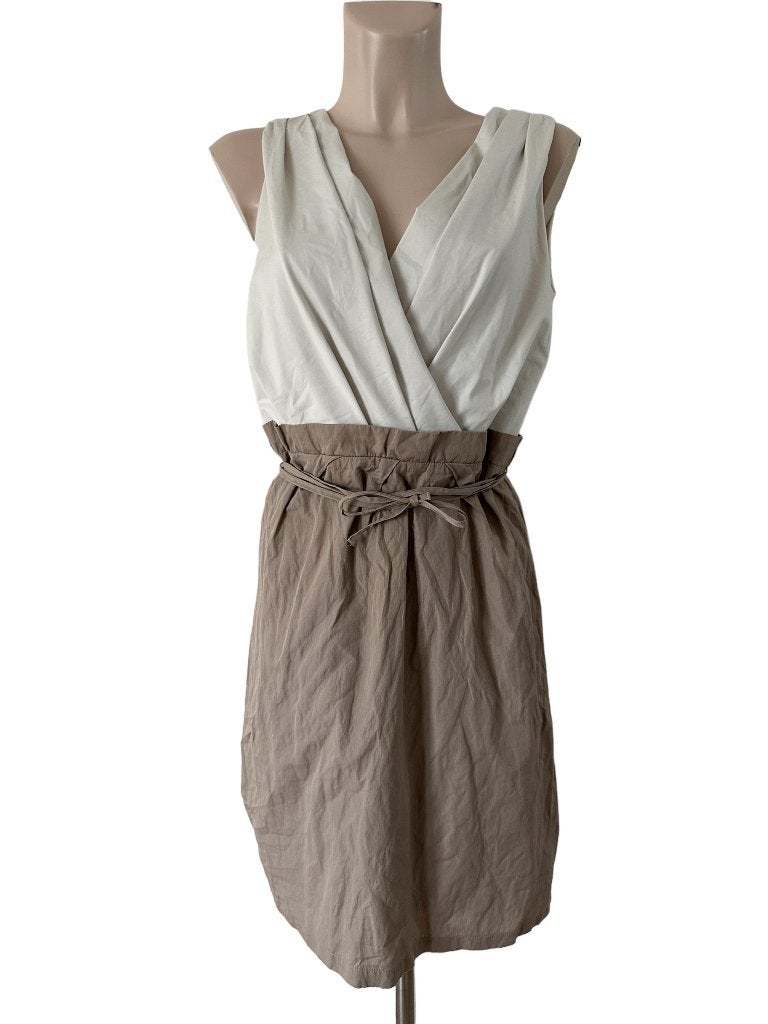 Josephine & Co jurk M, Maat 38/40 (M), Beige, Ophalen of Verzenden, Zo goed als nieuw