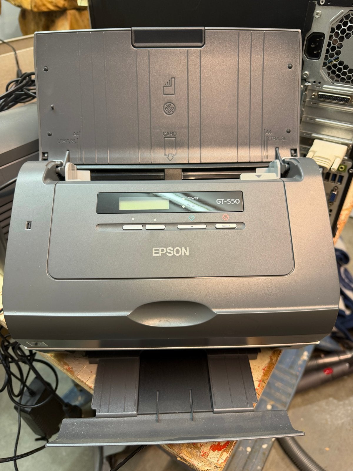 Epson GT-S50 Documentscanner - Snel en Efficiënt, Ophalen, Zo goed als nieuw, Documentscanner