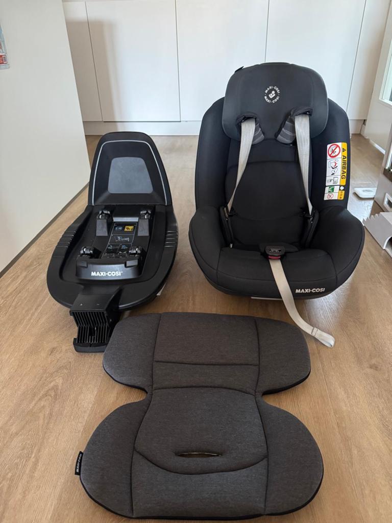 Maxi-Cosi autostoel met Isofix base, Kinderen en Baby's, Autostoeltjes, Ophalen, Gebruikt, 0 t/m 18 kg, Verstelbare rugleuning