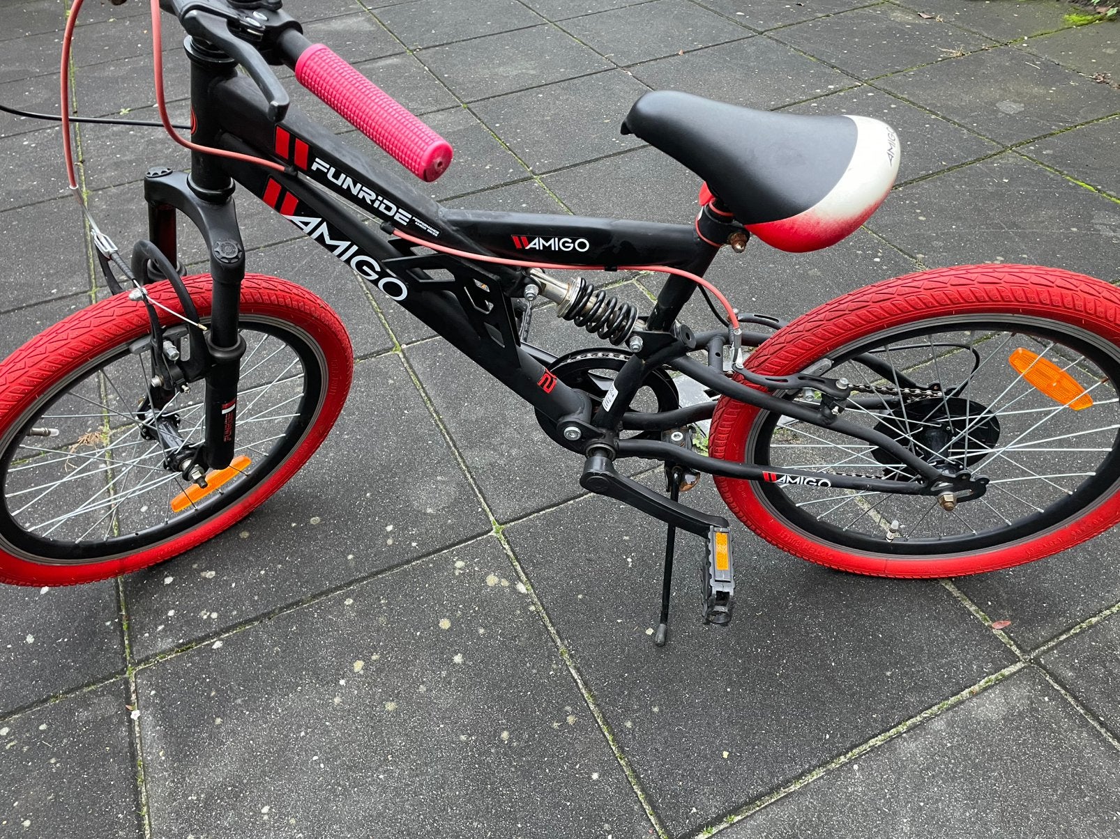 Amigo Fun Ride - Mountainbike 20 inch, Fietsen en Brommers, Ophalen, Gebruikt, Aluminium, V-brakes