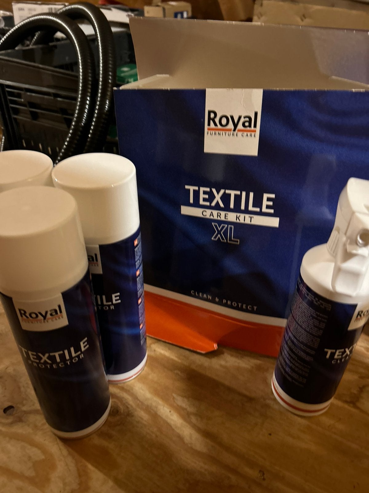 Oranje Textile Care Kit XL impregneer, Ophalen of Verzenden, Zo goed als nieuw