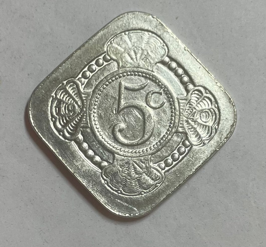 5 cent Nederland 25 jaar vrij 1945-1970, Postzegels en Munten, Ophalen of Verzenden, Koningin Juliana