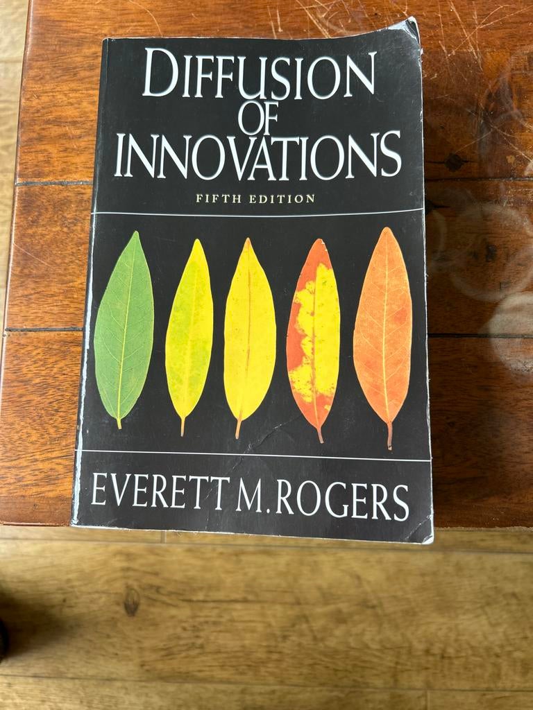 Diffusion of Innovations - Everett M. Rogers, Ophalen of Verzenden, Gelezen, Economie en Marketing