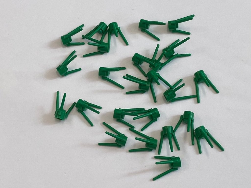 Partij 25x nieuwe Lego bloem stelen in diverse kleuren