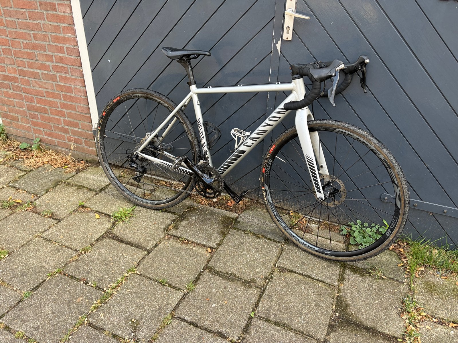 Canyon Inflite AL racefiets met schijfremmen en Shimano 105, 28 inch, Gebruikt, 10 tot 15 versnellingen, Heren