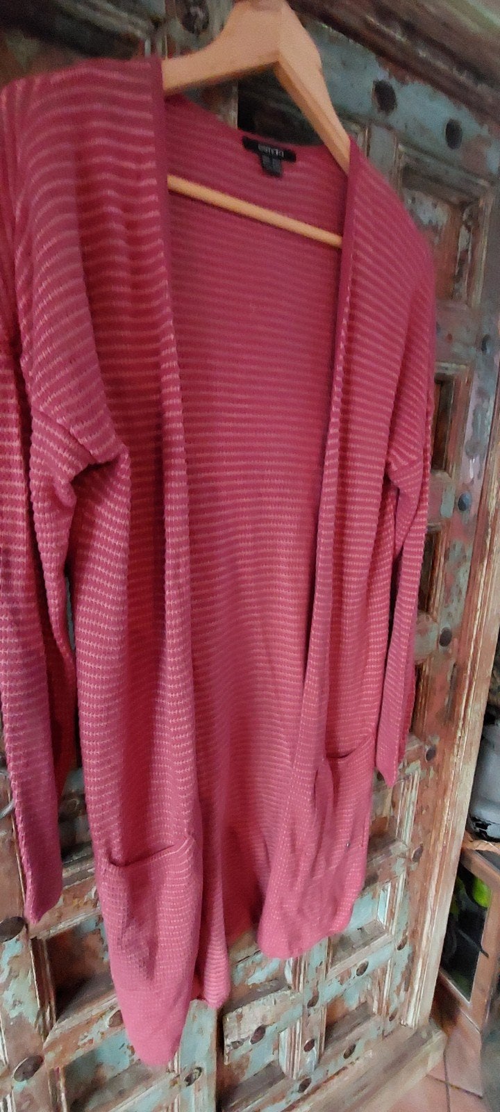 2 damesvesten Esmara mt 42/44 oudroze& grijs, Ophalen of Verzenden, Zo goed als nieuw, Maat 42/44 (L), Blauw