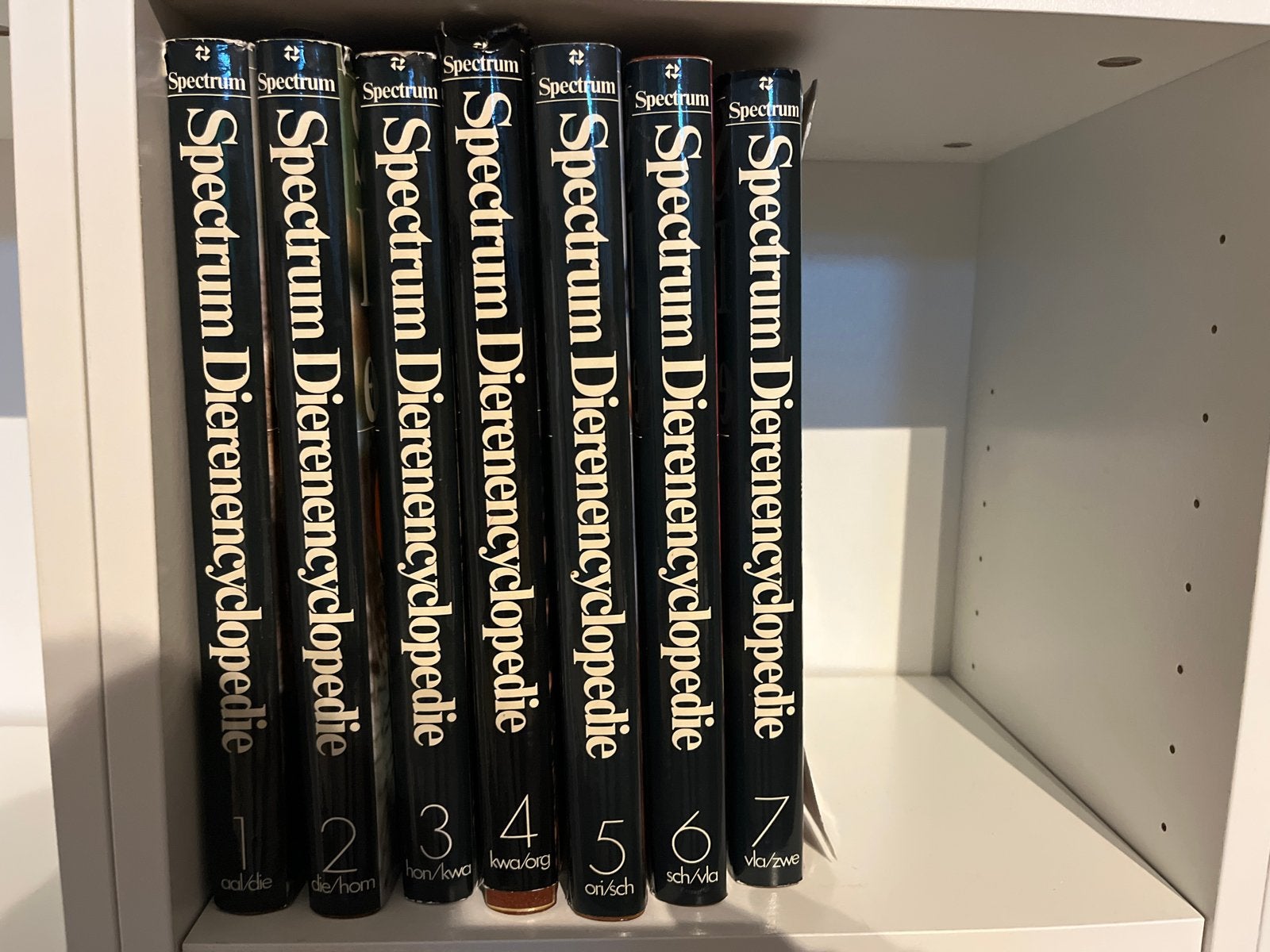 Spectrum Dierenencyclopedie - Complete Serie (7 delen), Boeken, Encyclopedieën, Ophalen, Gelezen, Dieren, Complete serie