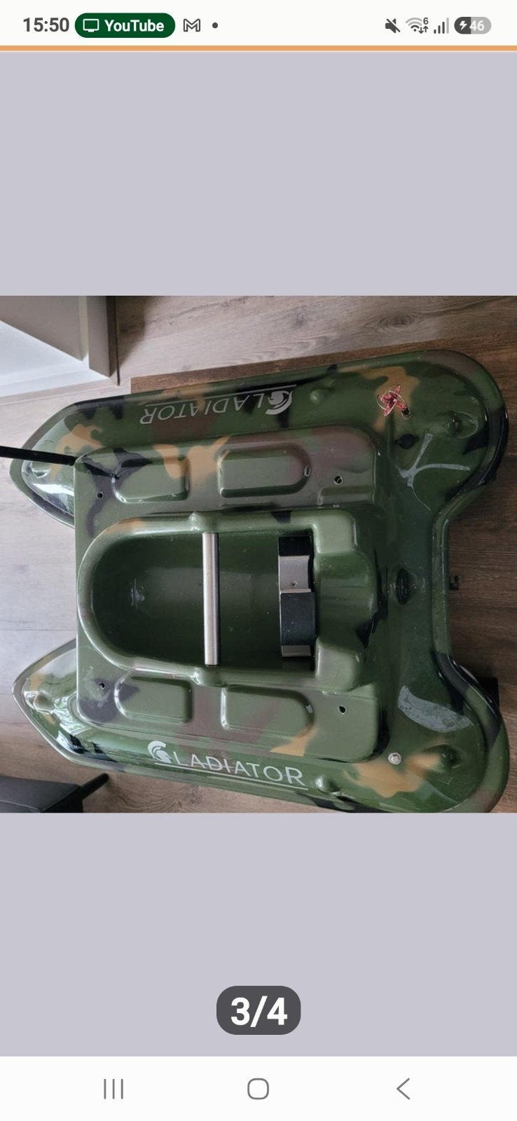 gladiator xl voerboot, Ophalen of Verzenden, Zo goed als nieuw, Overige typen