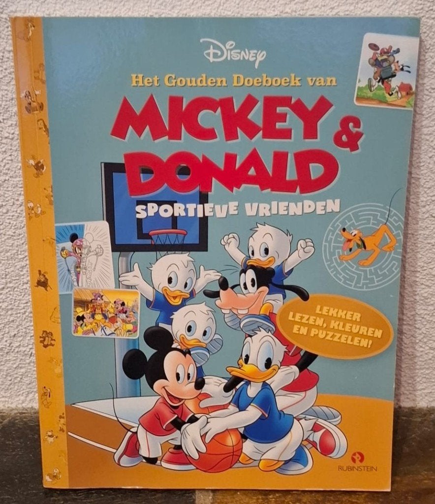 Mickey & Donald Doeboek - Sportieve Vrienden 9789047633488, Ophalen of Verzenden, Overige figuren, Zo goed als nieuw, Overige typen
