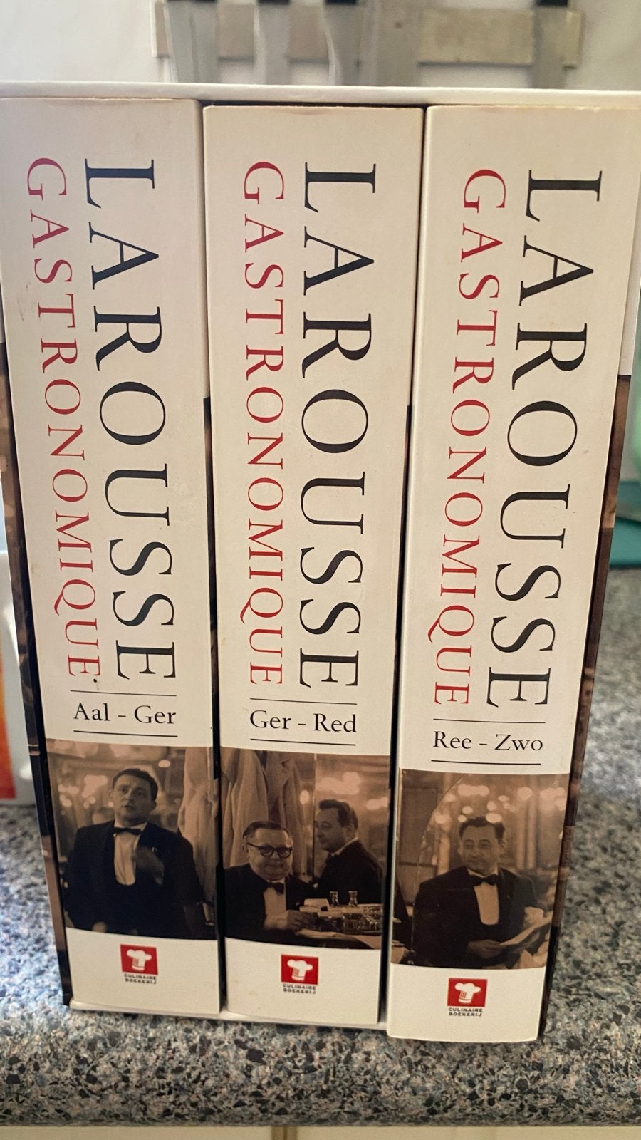 Larousse Gastronomique - Complete set (3 delen), Boeken, Ophalen of Verzenden, Zo goed als nieuw, Frankrijk, Voorgerechten en Soepen