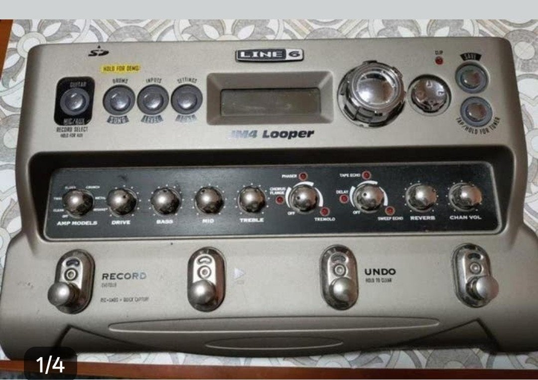 Line 6 JM4 Looper - Electric Guitar Multi Effects Pedal
Line, Ophalen of Verzenden, Zo goed als nieuw, Minder dan 50 watt