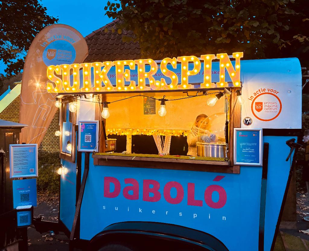 Xclusieve Suikerspin Foodtruck inclusief personeel!, Ophalen, Nieuw, Overige