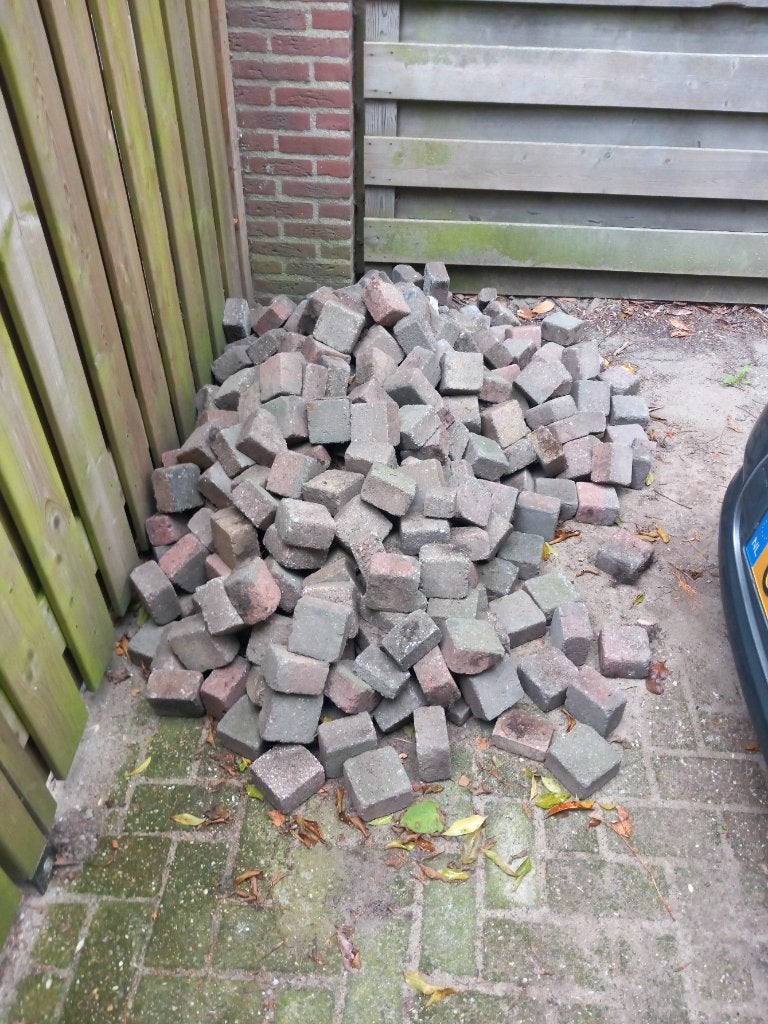 Klinkers, Ophalen, Gebruikt, Klinkers, 10 m² of meer