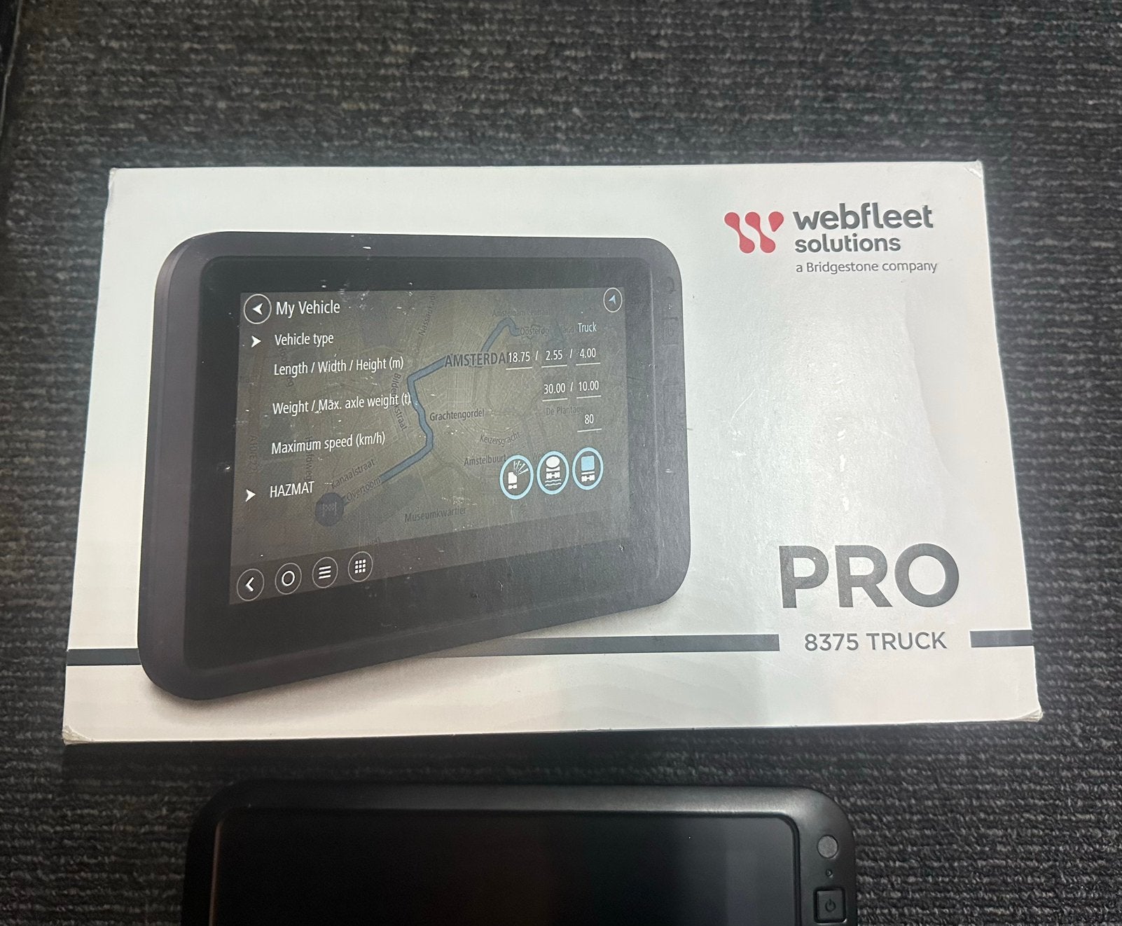 Tomtom 8375 pro Truck Navigatie, Ophalen of Verzenden, Zo goed als nieuw