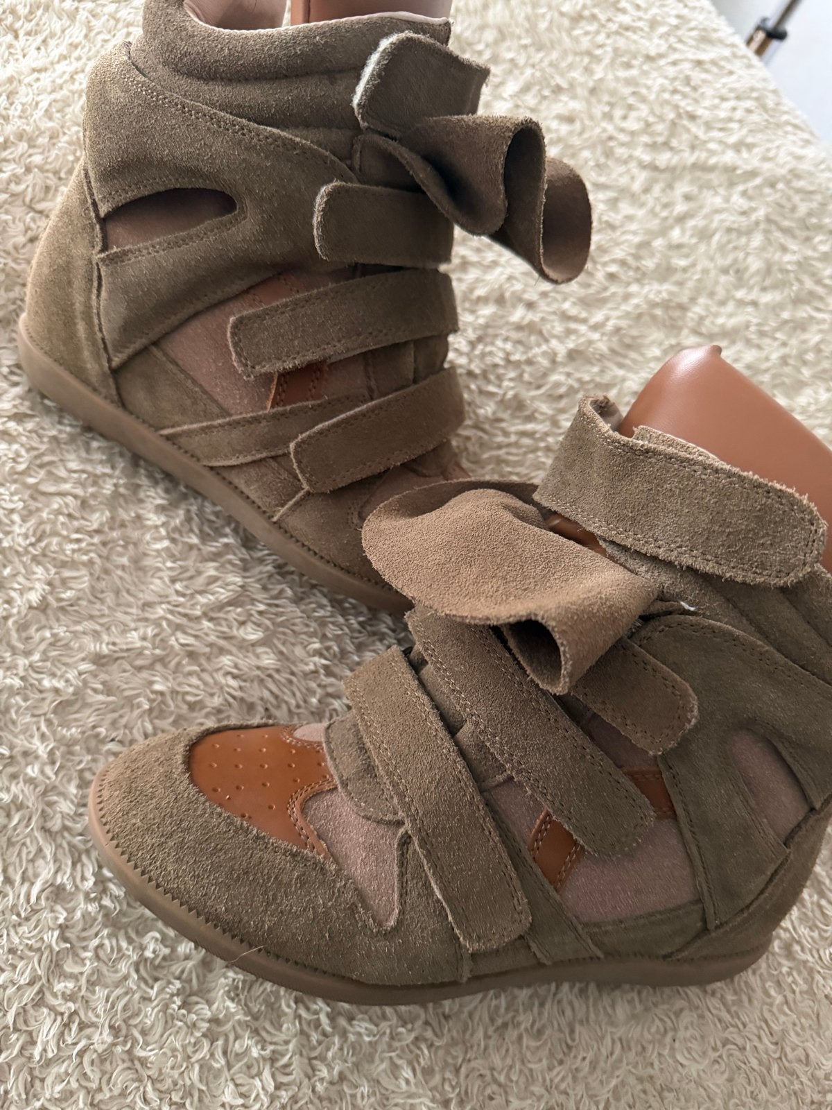 Isabel Marant Bekket sleehak sneakers, Schoenen met lage hakken, Ophalen of Verzenden, Zo goed als nieuw, Groen