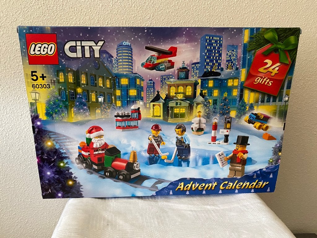 Lego 60303 City Adventskalender Kerst Kerstmis 2021, Ophalen, City, Lego, Nieuw