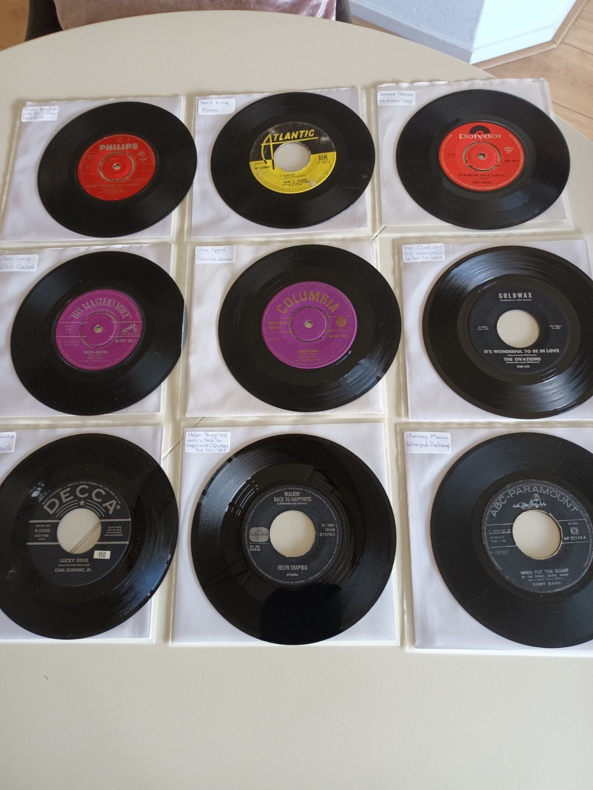 Jukebox singels verschillende titels zie foto's, Ophalen of Verzenden, Gebruikt