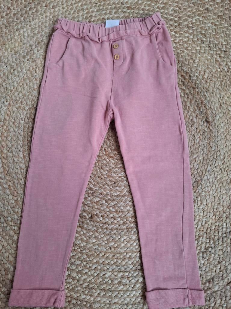 Zara oud roze meisjes broek, soepele stof, maat 110, Kinderen en Baby's, Broek, Meisje, Ophalen of Verzenden, Zo goed als nieuw