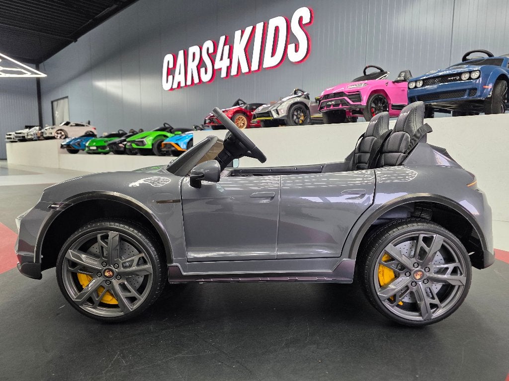 Kinderauto Porsche Taycan - 2 persoons - 24 volt - met RC, Ophalen of Verzenden, Nieuw