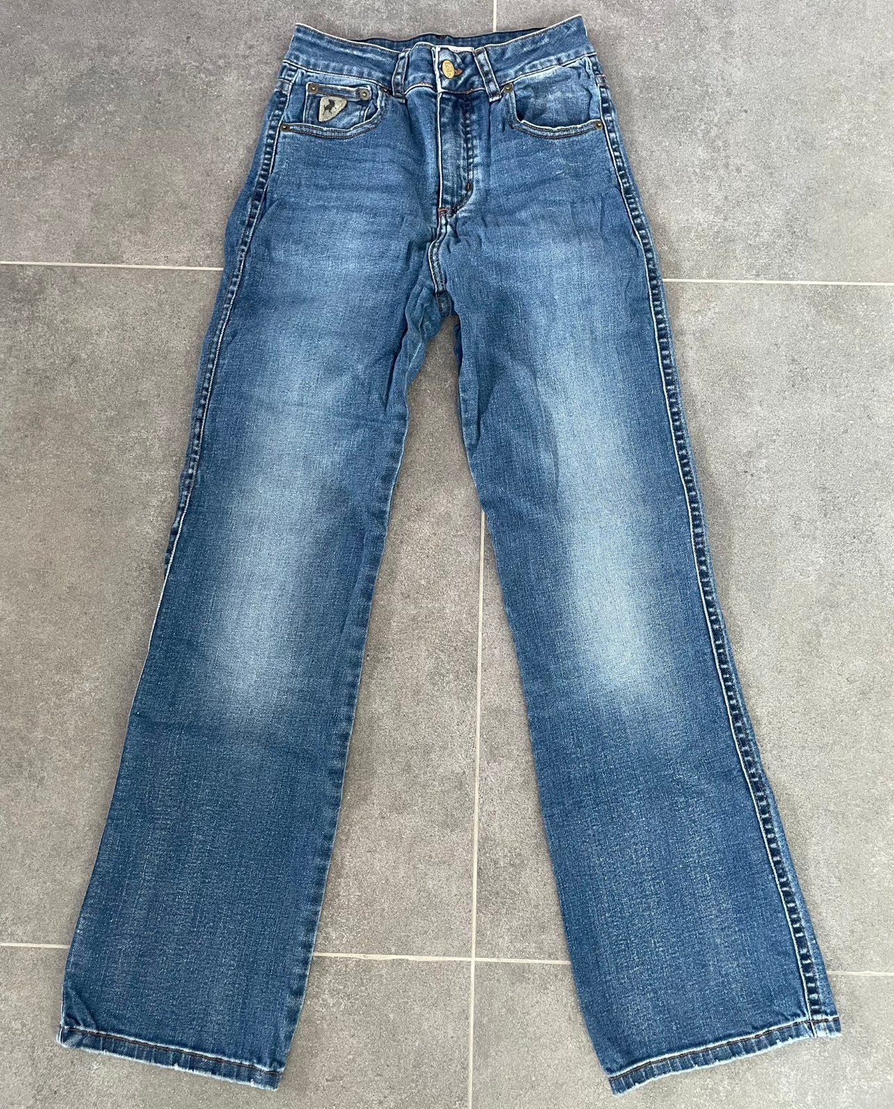 Lois Jeans donkerblauw, Ophalen of Verzenden, Zo goed als nieuw, Blauw, W27 (confectie 34) of kleiner