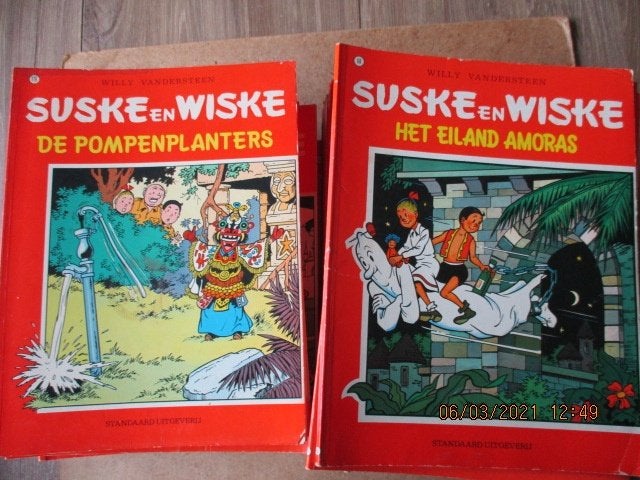 adv0295 suske en wiske, Eén stripboek, Ophalen, Gelezen