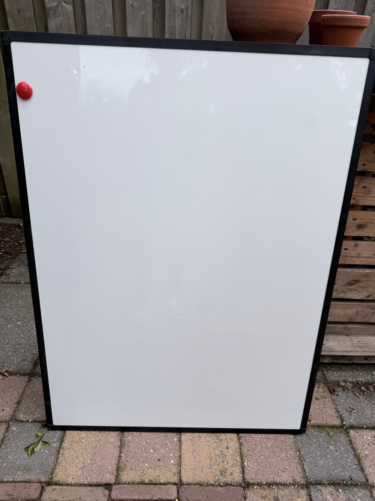 Whiteboard 90x120, Ophalen