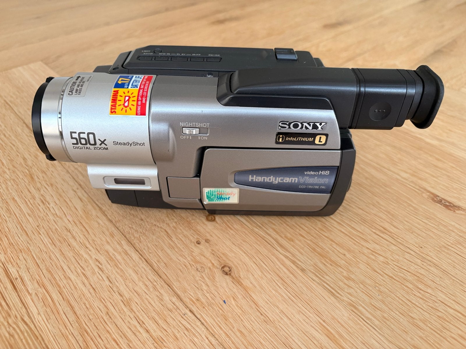 Sony Handycam Vision CCD-TRV98E Hi8 Video Camera Recorder, Ophalen, Gebruikt, Overige soorten, Minder dan 8x