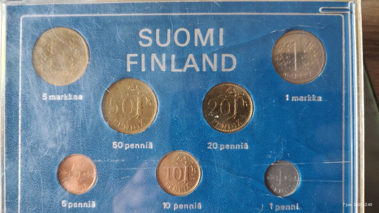Fins munten setje 1974 - Suomi Finland, Ophalen of Verzenden