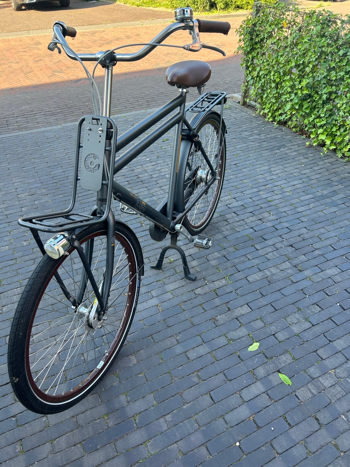 Grijze Cortina U5 Transportfiets - 7 versnellingen, Gebruikt, Versnellingen, 65 cm of meer, Ophalen