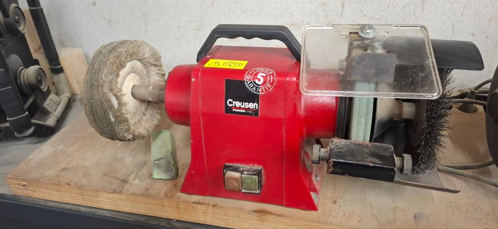 Creusen werkbank slijpmachine ( Festool ), Ophalen, Gebruikt, Minder dan 700 watt, Werkbankslijpmachine