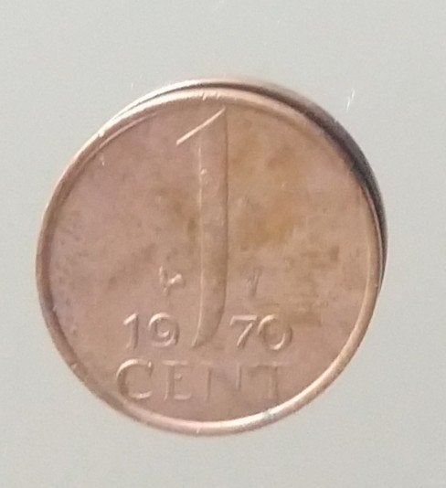 1 cent 1970, volgnr 17, Ophalen of Verzenden, Koningin Juliana, Overige waardes, Losse munt