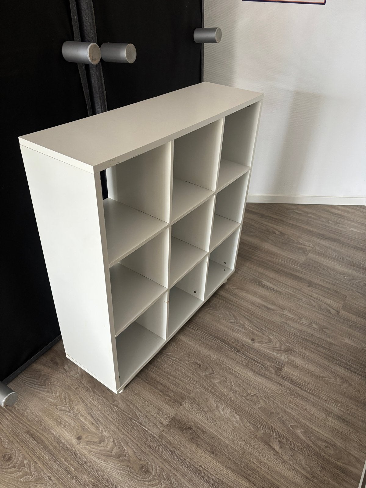 Witte kubus kast met 9 vakken, Ophalen, Gebruikt