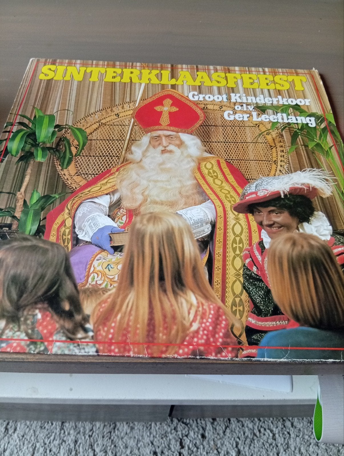 Sinterklaasfeest - Groot Kinderkoor o.l.v. Ger Leeflang, Ophalen of Verzenden, Gebruikt, Sinterklaas, Album