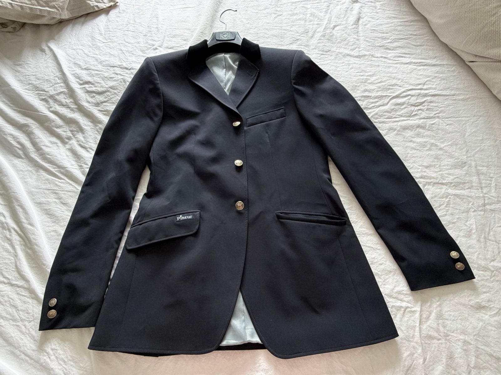 Paardijjas, wedstrijdjas heren zwart maat M Pikeur, Ophalen of Verzenden, Zo goed als nieuw, Dressuur